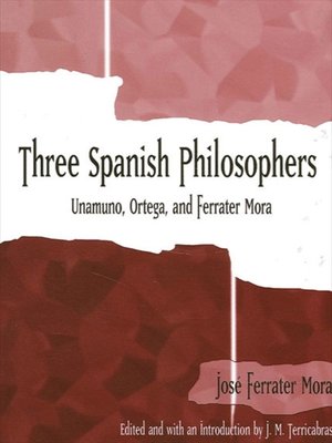 cover image of Three Spanish Philosophers